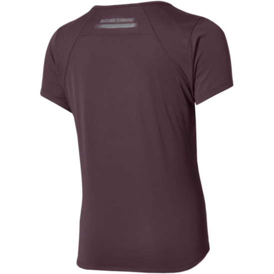 Жіноча футболка Mizuno ACTIVE DRYAEROFLOW SHORT SLEEVE TEE (J2GAD70666) фото 2