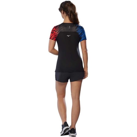 Женская футболка Mizuno DRYAEROFLOW GRAPHIC TEE(W) (J2GAC20599) фото 3