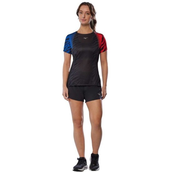 Женская футболка Mizuno DRYAEROFLOW GRAPHIC TEE(W) (J2GAC20599) фото 4
