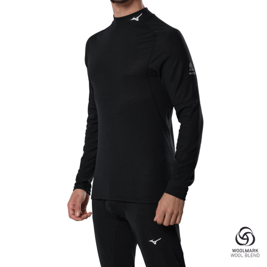 Мужское термобелье Mizuno PREMIUM MERINO WOOL HIGH NECK (A2GAC68209) фото 1